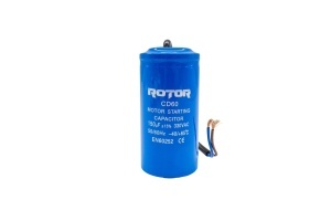 Condensator CD60 ROTOR, 150µF, 330V, 50x100mm, pentru motoare monofazate