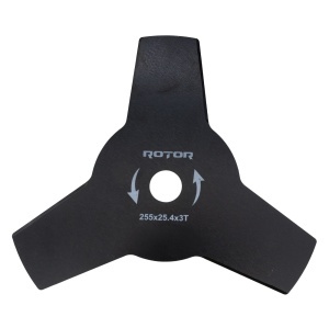 Disc Motocoasa 3T ROTOR, 255x25.4x1.4mm, pentru cosit iarba