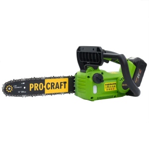 Drujba cu Lant Acumulator ProCraft PKA42Li, 20V, 2Ah, Brushless, fara acumulator