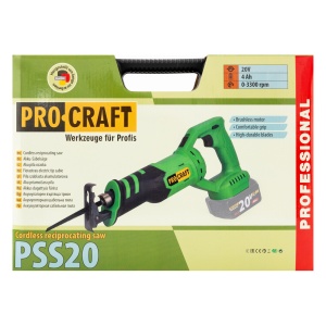 Fierastrau Sabie Acumulator ProCraft PSS20, 20V, pentru taiere si demolari - Img 10