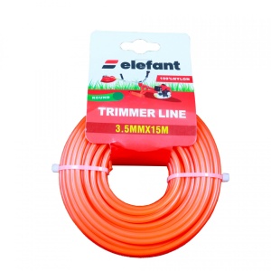 Fir Tambur Rotund Motocoasa Elefant, 3.5mm, 15m, pentru cap mosor - Img 2