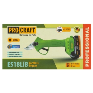 Foarfeca Crengi Acumulator ProCraft ES18LiB, 20V, 2Ah, pentru gradina - Img 7