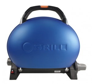 Gratar Portabil O-Grill 500, albastru, pe gaz, pentru camping si exterior