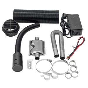 Incalzitor Diesel ROTOR RID-8, 8 kW, rezervor 5 L, 12V/24V/230V, 1 iesire aer, controler LCD, telecomanda, pentru auto, garaj, camping si cabana - Img 6