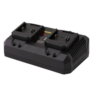 Incarcator Dublu PartnerPro PP2A2, 20V, 2A, pentru 2 acumulatori simultan