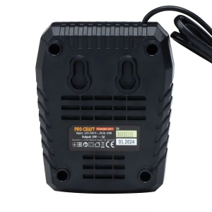 Incarcator Rapid ProCraft 20/1, 20V, pentru acumulatori Li-ion ProCraft - Img 6