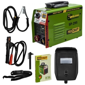 Invertor Sudura MMA ProCraft SP295, 295A, electrozi 1.5-4mm, pentru constructii