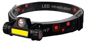 Lanterna LED cu Zoom Vargo V-115471, acumulator, incarcare USB