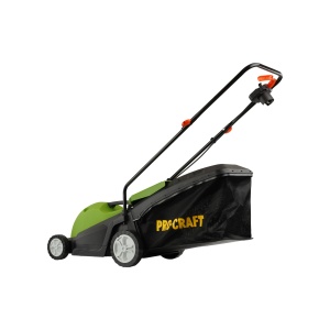Masina de Tuns Iarba ProCraft NM1800, 1500W, 3500 RPM, sac 50L, electrica - Img 5