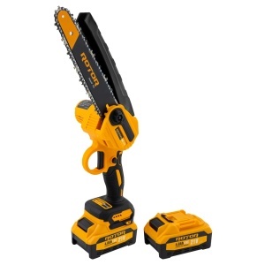 Mini Drujba cu Acumulator ROTOR RMC218, 21V, 2x4Ah, pentru taiere lemn gradina - Img 10