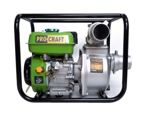 Motopompa Benzina ProCraft WP60, 4T, pentru pompat apa curata si irigatii