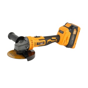 Polizor unghiular pe acumulator Rotor, 21V, 3 Ah, 8500rpm, diametru disc 125mm, frana electronica, include acumulator si incarcator - Img 3