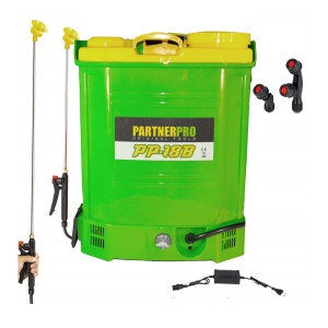 Pompa de Stropit cu Acumulator PartnerPro PP18B, 18L, pentru tratamente gradina