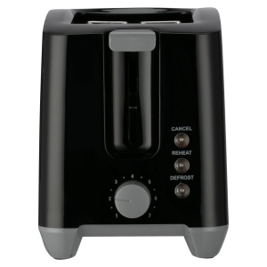 Prajitor de Paine Bohm Home BTP75HB, 650-750W, 2 felii, 7 niveluri, dezghetare si reincalzire, negru - Img 4