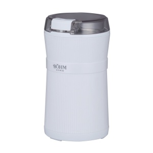 Rasnita Electrica de Cafea Bohm Home BCGP20W5, 200W, 50g, 2 lame din inox, alba