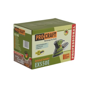 Slefuitor Excentric ProCraft EX550E, 200W, pentru slefuit lemn si metal - Img 7