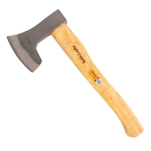 Topor Romanesc ROTOR, 1000g, maner lemn, cap otel forjat, pentru taiat lemne - Img 8