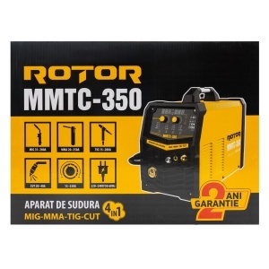 Aparat Sudura 4in1 ROTOR MMTC-350, MIG MMA TIG CUT, 350A - Img 22