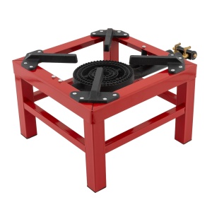 Arzator Pirostrie Elefant R02, 2 inele fonta, gaz propan-butan, pentru gatit exterior