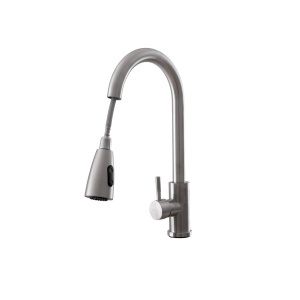 Baterie Bucatarie Flow Vital FB-014-1, dus extractabil, 2 functii