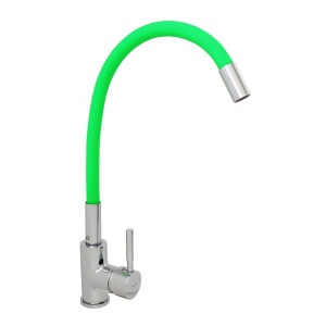 Baterie lavoar TR4451-XI-KGREEN TRIGOR, Monocomanda, cartus ceramic 40mm, Racorduri incluse - Img 3