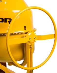 Betoniera ROTOR RB230, 230L, 1200W, 29.5 RPM, tambur otel, motor acoperit - Img 12
