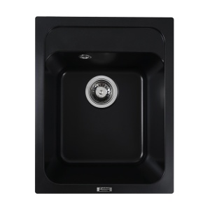 Chiuveta Bucatarie Granit Elefant Premium Korrado 4050, 497x398mm, negru