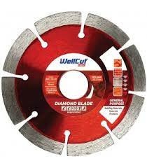 Disc Diamantat Wellcut, 344mm, 3.2/2.2mm, alezaj 50mm, 21 segmente, pentru taiere piatra