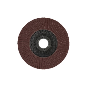 Disc Lamelar Plat ROTOR, 125x22.23mm, P100, T27, pachet 5 buc, pentru slefuit metal lemn - Img 2