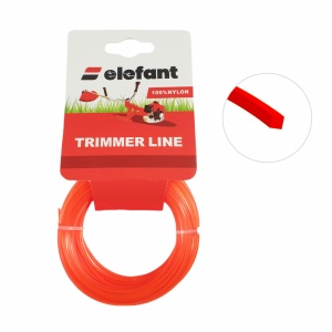 Fir Tambur Patrat Motocoasa Elefant, 1.3mm, 15m, pentru cap mosor
