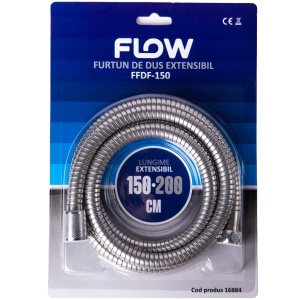 Furtun Dus Extensibil Flow FFDF-150, 150-200cm