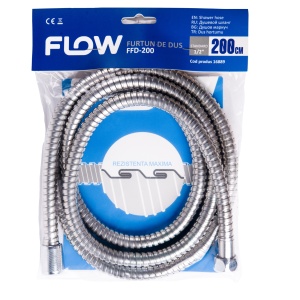 Furtun Dus Inox Flow FFD-200, 200cm