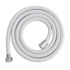 Furtun Dus Silicon Fleko, 175cm, alb, accesoriu instalatii sanitare