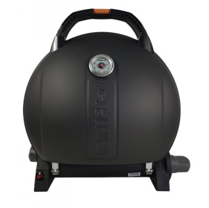 Gratar Portabil O-Grill 900, negru, pe gaz, pentru camping si exterior