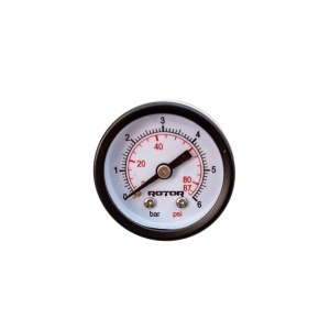 Manometru Axial Apa ROTOR RM-40/6A, 0-6 bari, 40mm, conexiune 1/4 - Img 2
