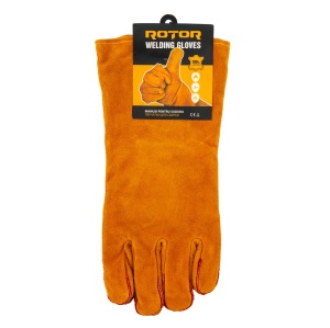 Manusi Sudura ROTOR, galbene, textile, protectie termica pentru sudori - Img 2