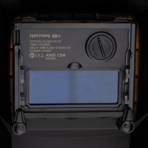 Masca Sudura Automata ROTOR RW-1, intunecire automata, 90x110mm, pentru sudura - Img 2