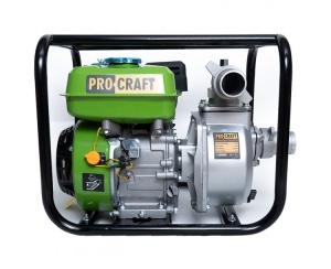 Motopompa Benzina ProCraft WP30, 4T, 50 m3/h, pentru pompat apa curata