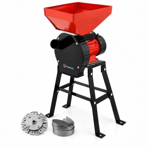 Pachet Moara Electrica Cereale Yamamoto YM3900, 3900W, 240 kg/h + Suport Metalic cu 4 Picioare