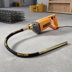 Pachet Santier ROTOR: Betoniera RB165 165L + Roaba 100L + Vibrator Beton RCV850 - Img 5