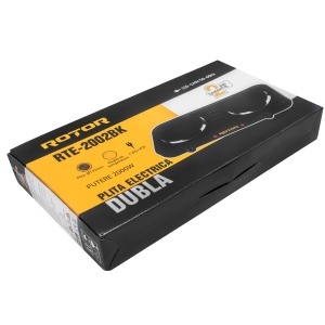 Plita electrica dubla ROTOR RTE-2002BK, 2000 W, 2 x 155 mm, temperatura reglabila - Img 6