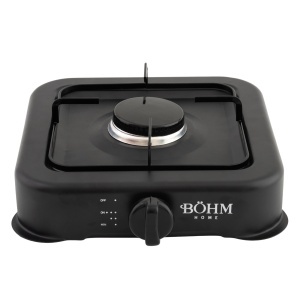 Plita Gaz 1 Arzator Bohm BG-2811-B, negru, pentru camping si uz casnic - Img 4
