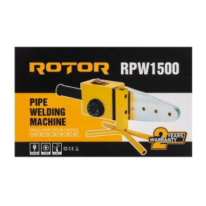 Plita Sudura Tevi PPR ROTOR RPW1500, 1500W, max 300 grade, 20-63mm, set complet - Img 4