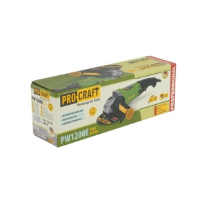 Polizor Unghiular cu Variator ProCraft PW1200E, 860W, 11000 RPM, disc 125mm - Img 6