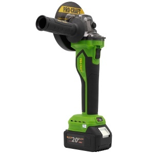Polizor Unghiular pe Acumulator ProCraft PGA22, 20V, 4Ah, Brushless - Img 5