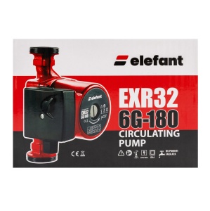 Pompa Recirculare Elefant EXR32 6G-180, 100W, racord 32mm, pentru incalzire - Img 5
