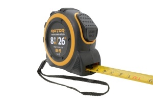 Ruleta ROTOR R8-25, 8m x 25mm, auto-blocare, curea de mana - Img 3