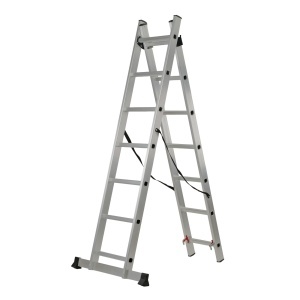 Scara multifunctionala 2X7 din aluminiu ROTOR KME207 - Img 3