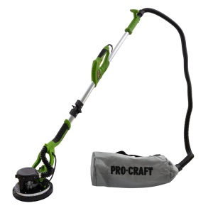 Slefuitor Girafa Pereti ProCraft EX1050, 1050W, disc 225mm, LED, sac colectare - Img 6