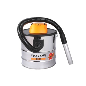 Aspirator Cenusa ROTOR RC-18, 18L, 1200W, filtru HEPA lavabil, furtun metalic